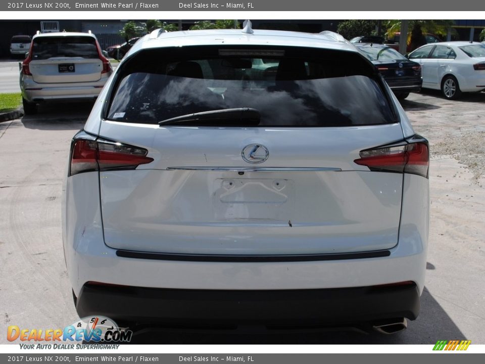 2017 Lexus NX 200t Eminent White Pearl / Flaxen Photo #8