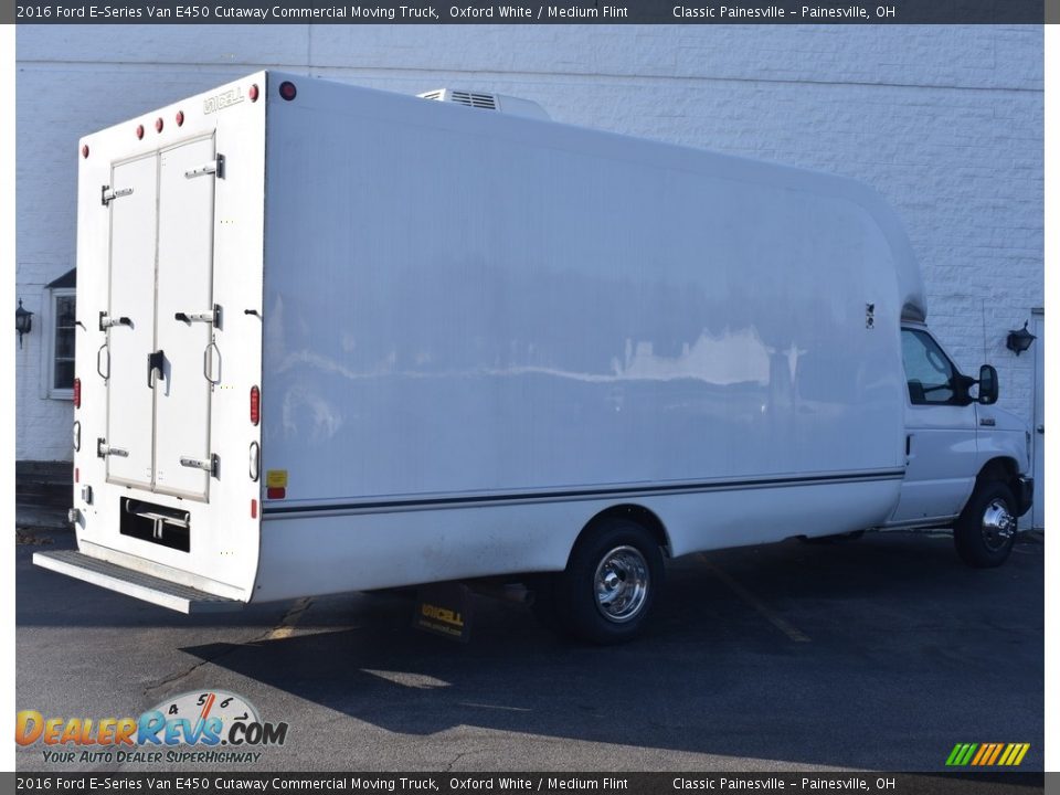 2016 Ford E-Series Van E450 Cutaway Commercial Moving Truck Oxford White / Medium Flint Photo #2