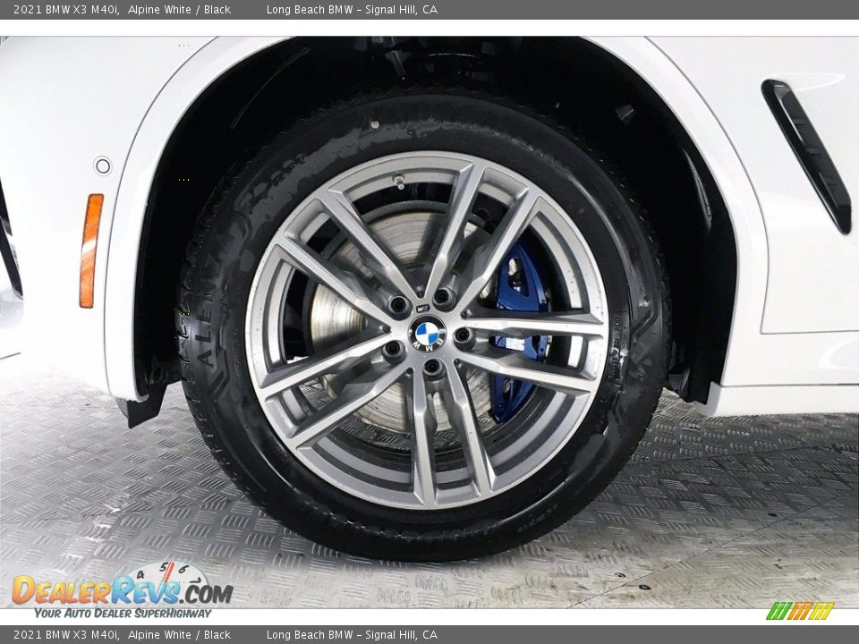 2021 BMW X3 M40i Alpine White / Black Photo #12