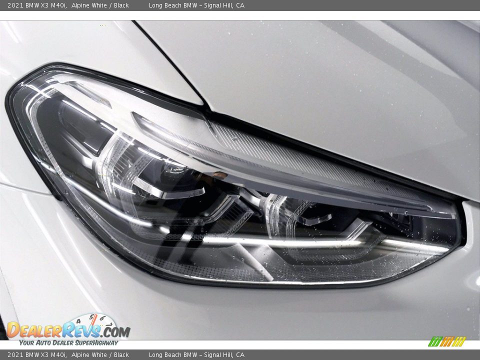 2021 BMW X3 M40i Alpine White / Black Photo #14