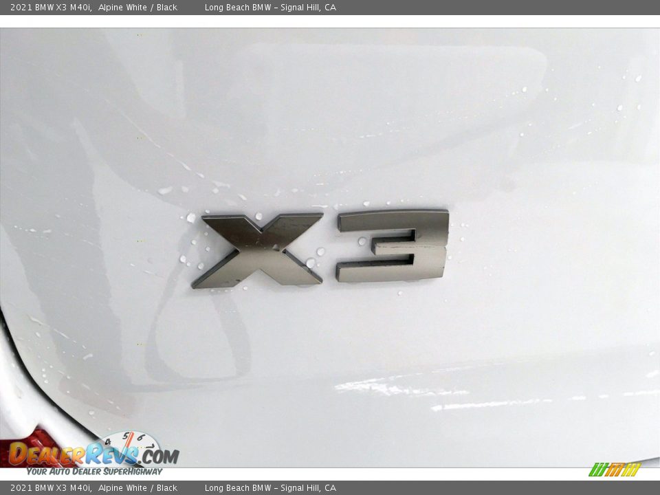 2021 BMW X3 M40i Alpine White / Black Photo #16