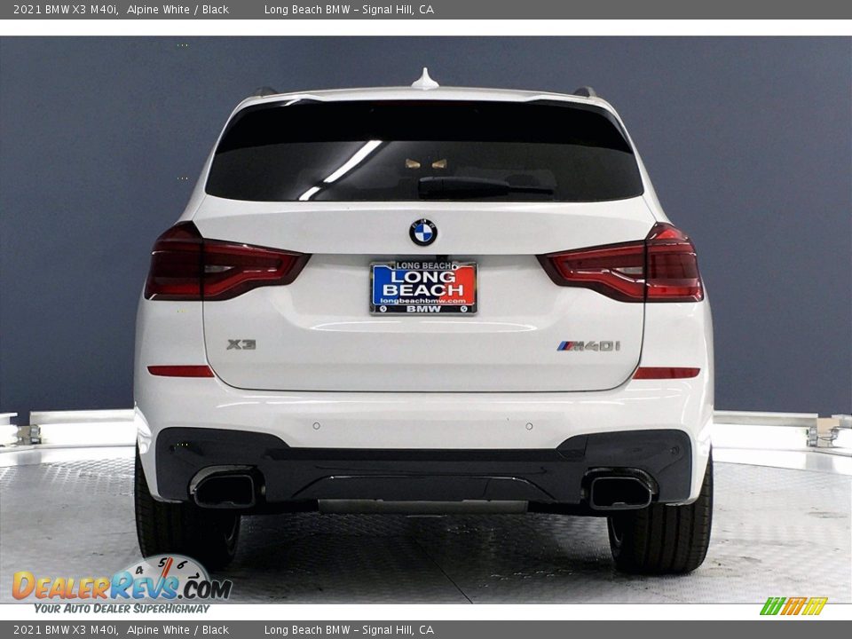 2021 BMW X3 M40i Alpine White / Black Photo #4