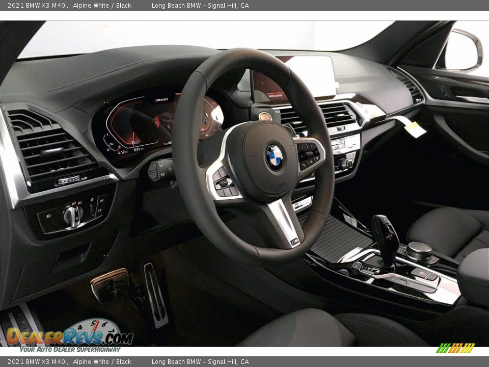 2021 BMW X3 M40i Alpine White / Black Photo #7