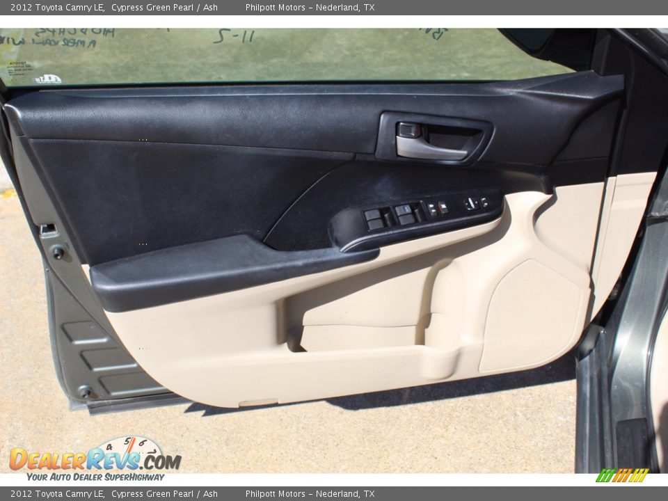 2012 Toyota Camry LE Cypress Green Pearl / Ash Photo #9