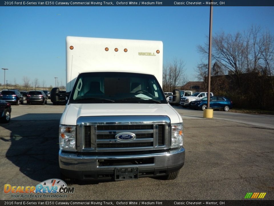 2016 Ford E-Series Van E350 Cutaway Commercial Moving Truck Oxford White / Medium Flint Photo #1