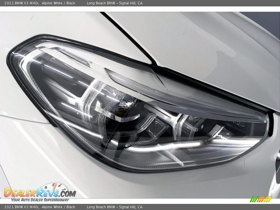 2021 BMW X3 M40i Alpine White / Black Photo #14