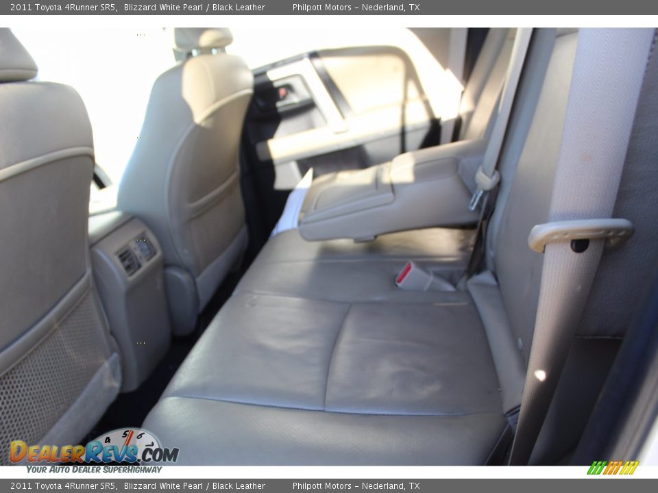 2011 Toyota 4Runner SR5 Blizzard White Pearl / Black Leather Photo #18