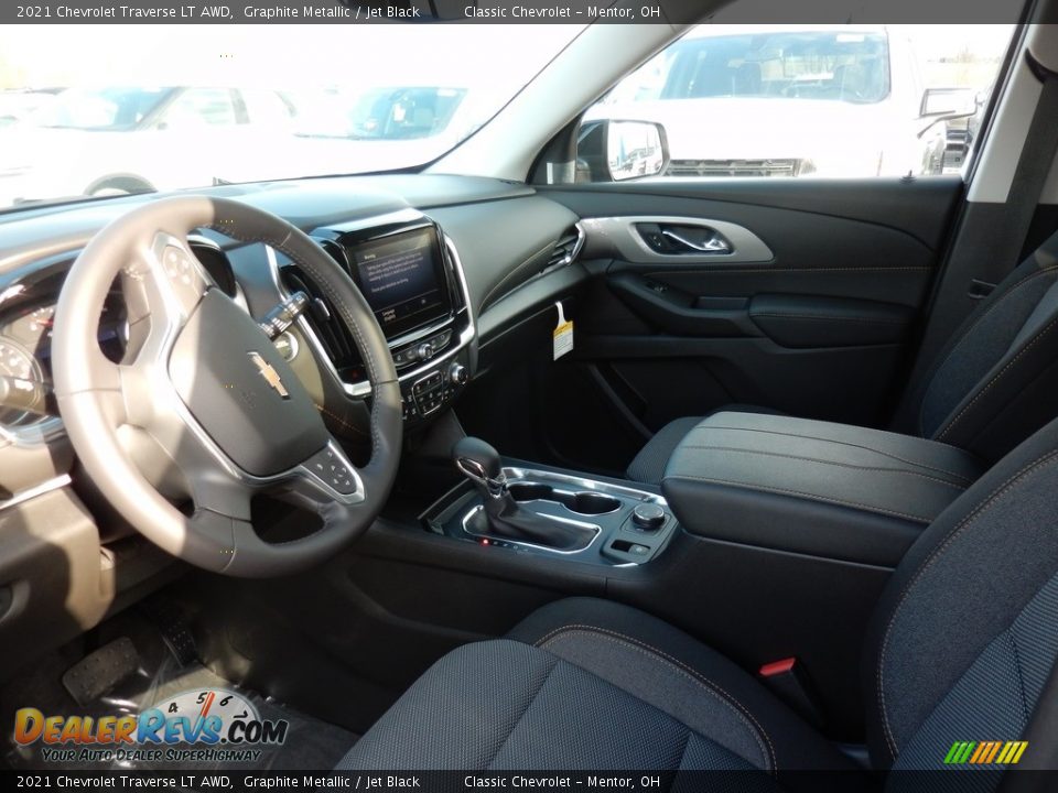 2021 Chevrolet Traverse LT AWD Graphite Metallic / Jet Black Photo #6