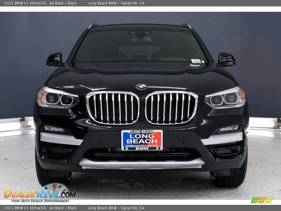 2021 BMW X3 sDrive30i Jet Black / Black Photo #2