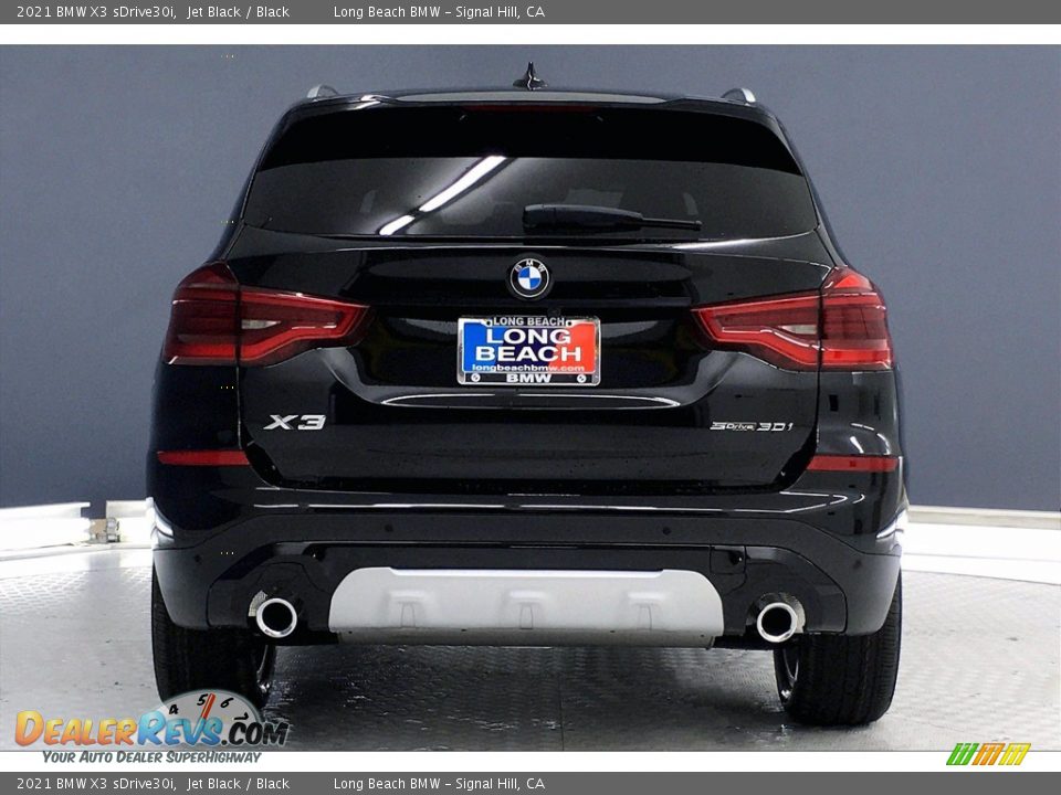 2021 BMW X3 sDrive30i Jet Black / Black Photo #4