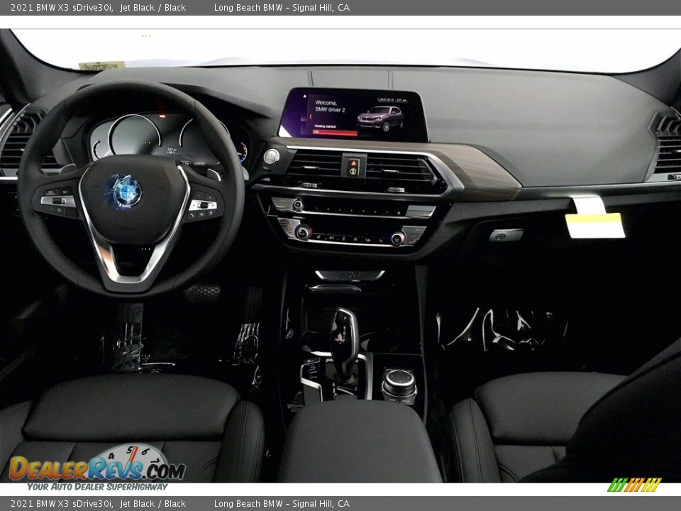 2021 BMW X3 sDrive30i Jet Black / Black Photo #5