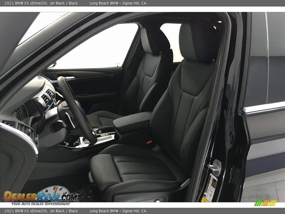2021 BMW X3 sDrive30i Jet Black / Black Photo #9
