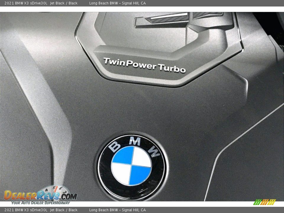 2021 BMW X3 sDrive30i Jet Black / Black Photo #11