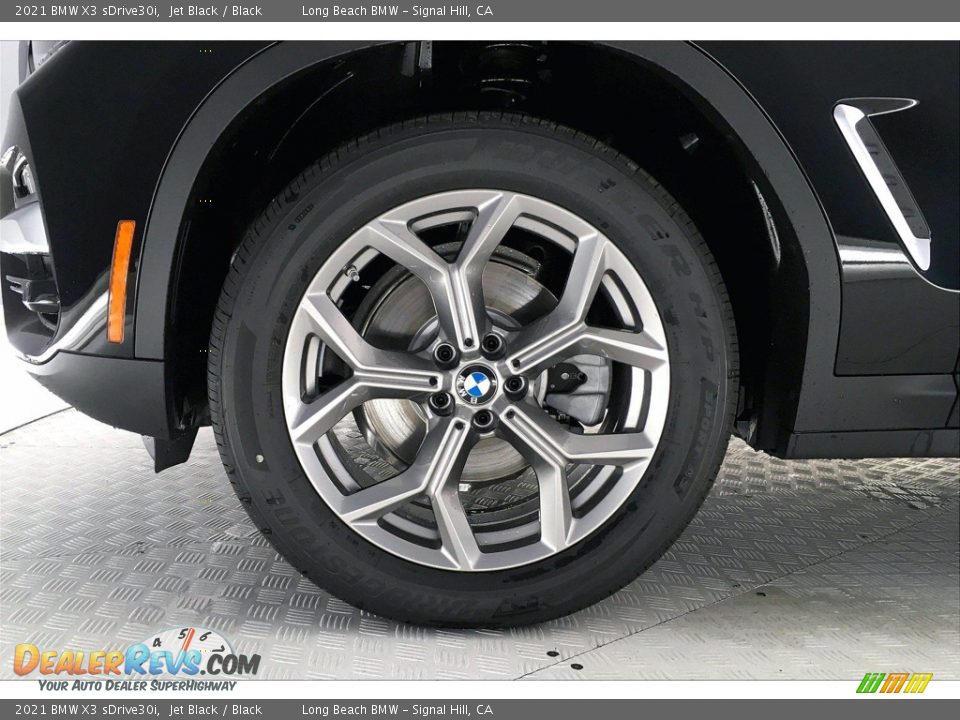 2021 BMW X3 sDrive30i Jet Black / Black Photo #12
