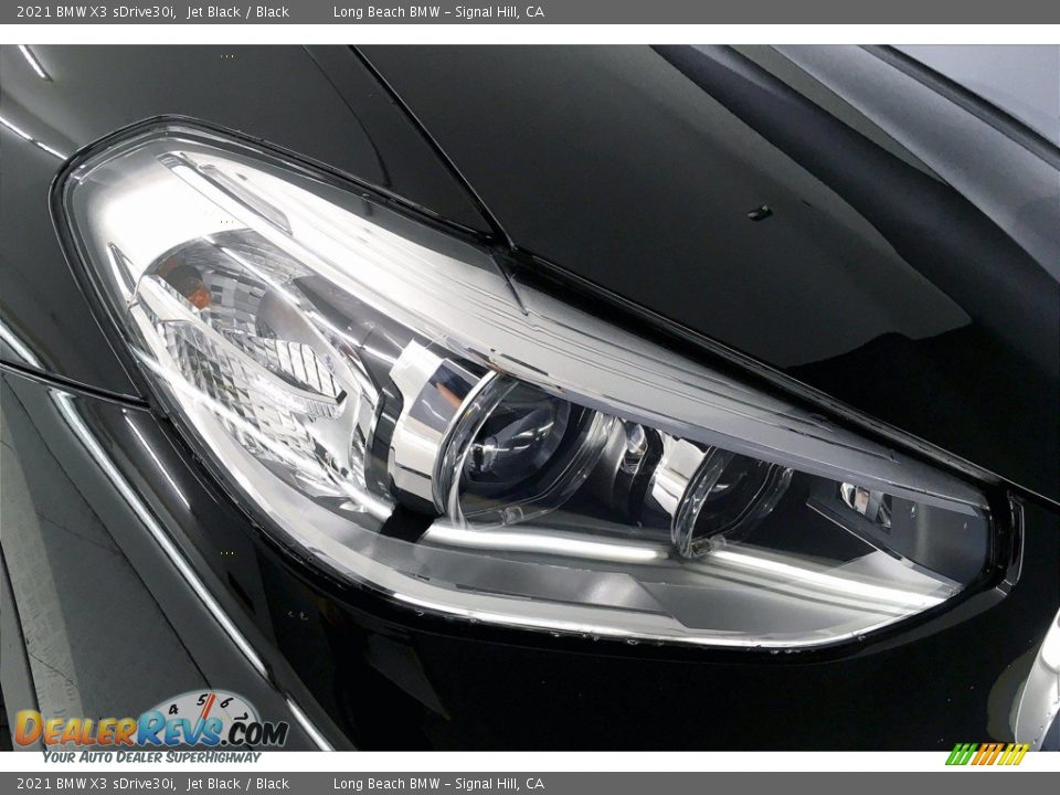 2021 BMW X3 sDrive30i Jet Black / Black Photo #14
