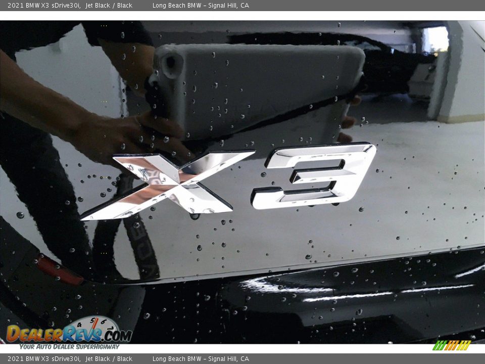 2021 BMW X3 sDrive30i Jet Black / Black Photo #16