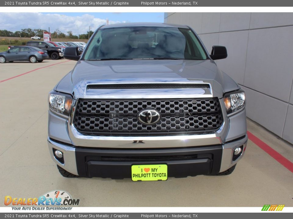 2021 Toyota Tundra SR5 CrewMax 4x4 Silver Sky Metallic / Graphite Photo #3