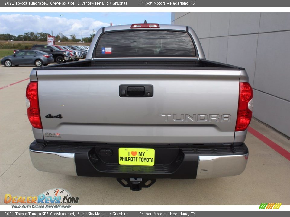 2021 Toyota Tundra SR5 CrewMax 4x4 Silver Sky Metallic / Graphite Photo #7