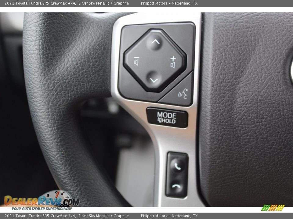 2021 Toyota Tundra SR5 CrewMax 4x4 Silver Sky Metallic / Graphite Photo #11