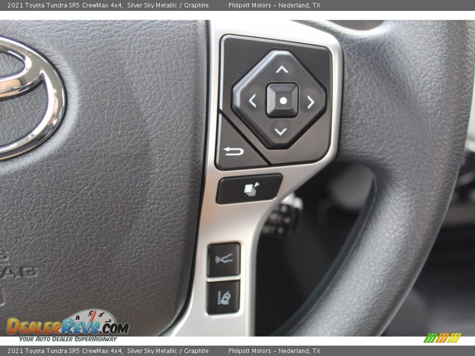 2021 Toyota Tundra SR5 CrewMax 4x4 Silver Sky Metallic / Graphite Photo #12