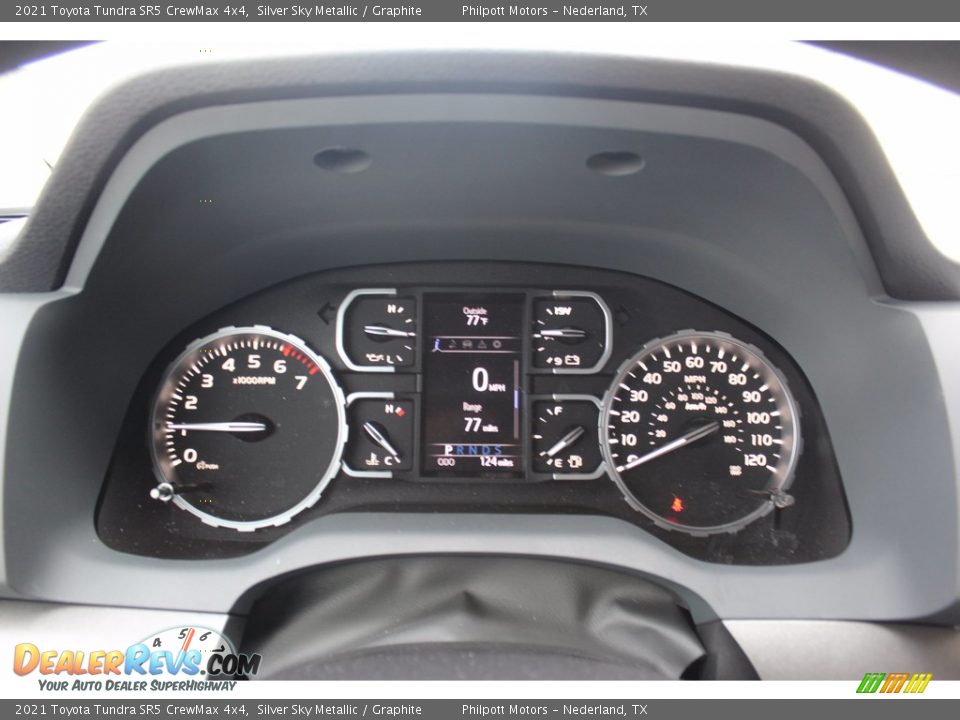 2021 Toyota Tundra SR5 CrewMax 4x4 Silver Sky Metallic / Graphite Photo #13