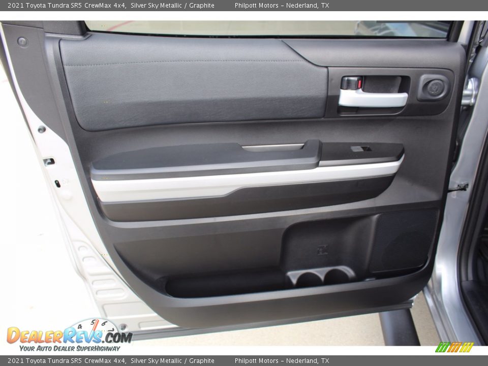 2021 Toyota Tundra SR5 CrewMax 4x4 Silver Sky Metallic / Graphite Photo #17