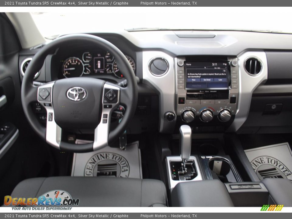 2021 Toyota Tundra SR5 CrewMax 4x4 Silver Sky Metallic / Graphite Photo #19