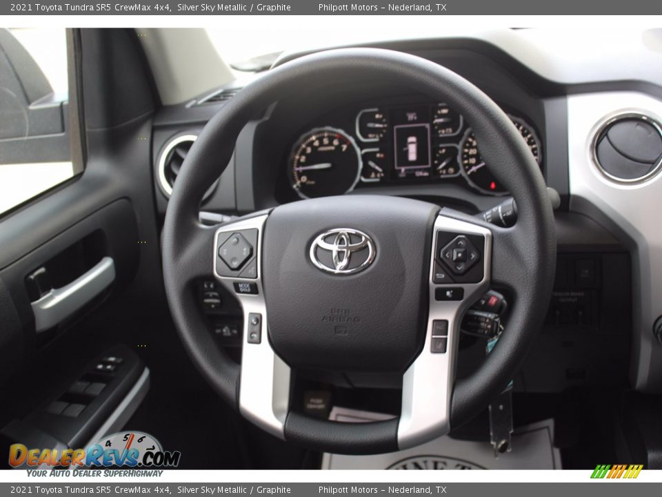 2021 Toyota Tundra SR5 CrewMax 4x4 Silver Sky Metallic / Graphite Photo #20