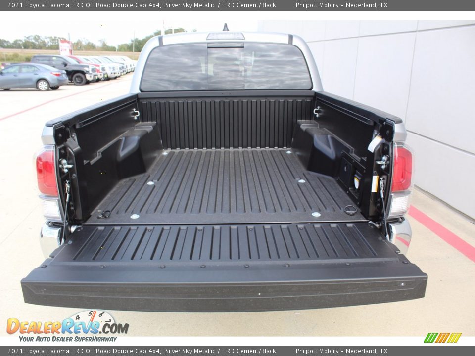 2021 Toyota Tacoma TRD Off Road Double Cab 4x4 Silver Sky Metallic / TRD Cement/Black Photo #23