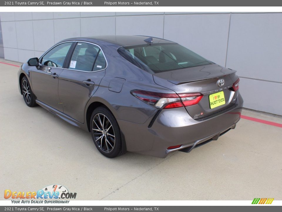 2021 Toyota Camry SE Predawn Gray Mica / Black Photo #6