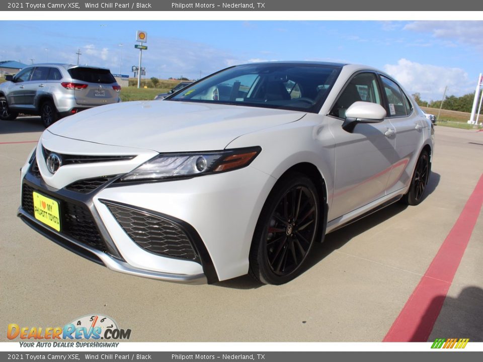 2021 Toyota Camry XSE Wind Chill Pearl / Black Photo #4