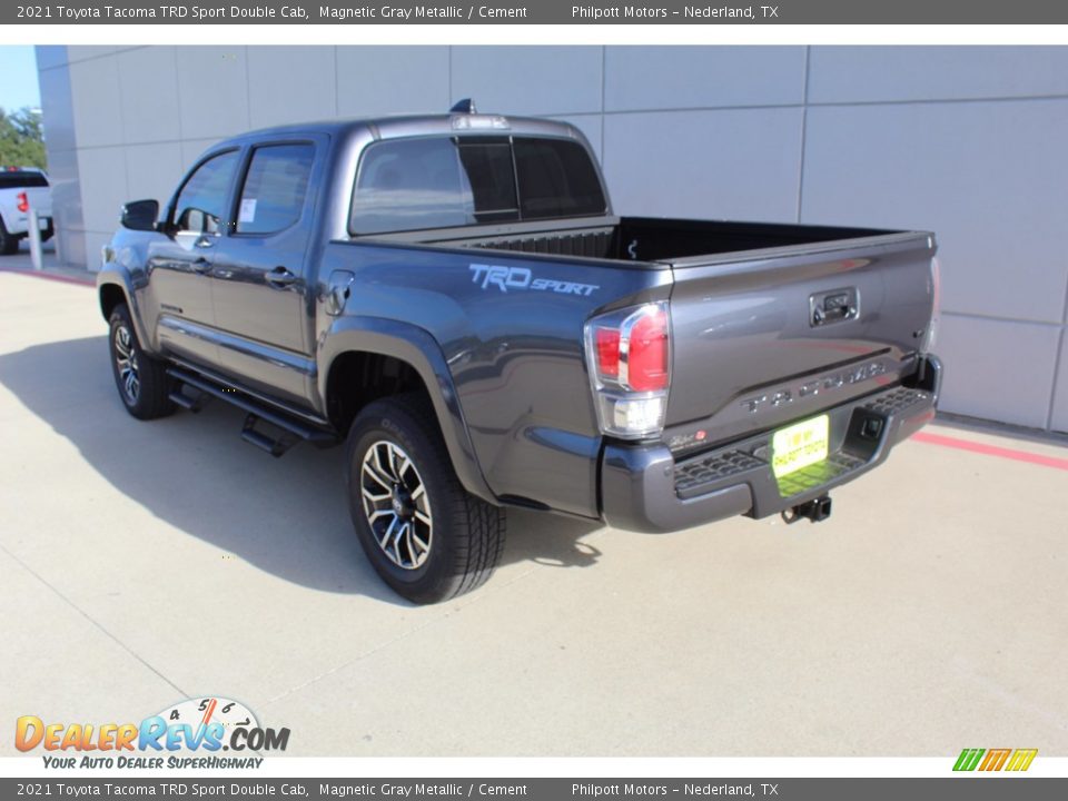 2021 Toyota Tacoma TRD Sport Double Cab Magnetic Gray Metallic / Cement Photo #6