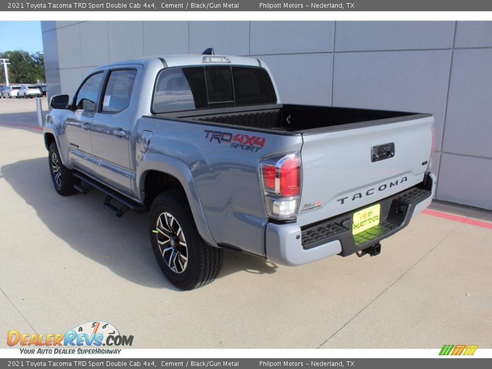 2021 Toyota Tacoma TRD Sport Double Cab 4x4 Cement / Black/Gun Metal Photo #6