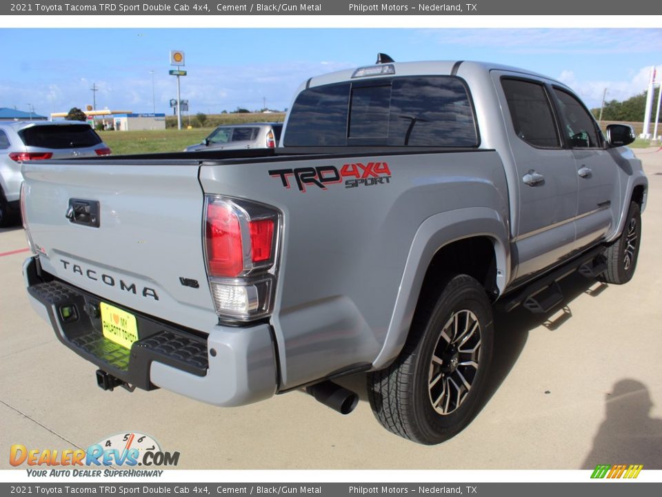 2021 Toyota Tacoma TRD Sport Double Cab 4x4 Cement / Black/Gun Metal Photo #8