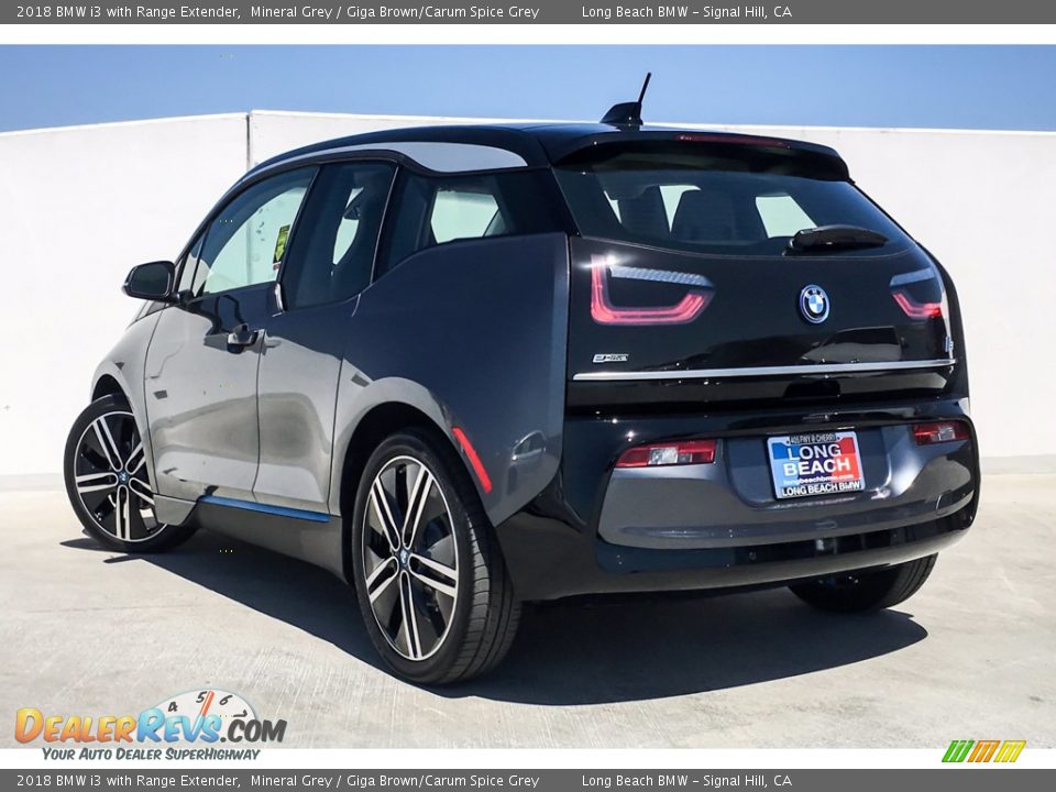 2018 BMW i3 with Range Extender Mineral Grey / Giga Brown/Carum Spice Grey Photo #3