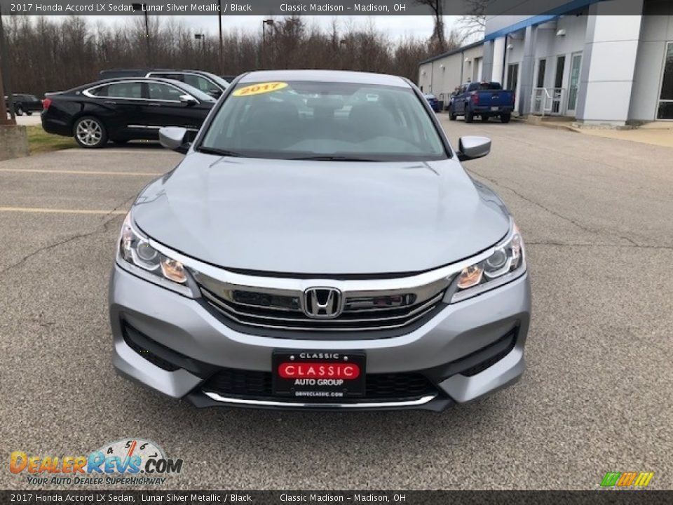 2017 Honda Accord LX Sedan Lunar Silver Metallic / Black Photo #4