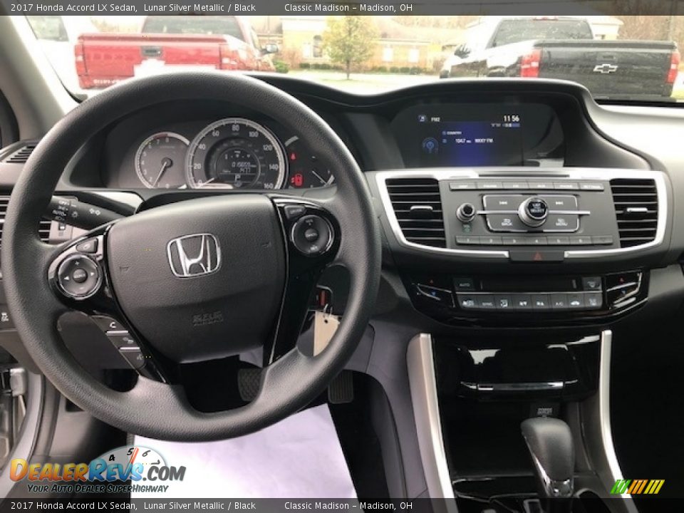 2017 Honda Accord LX Sedan Lunar Silver Metallic / Black Photo #5