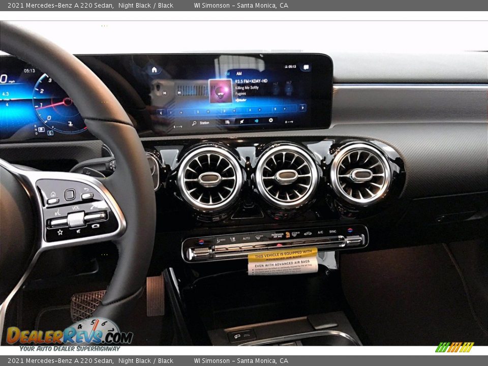 2021 Mercedes-Benz A 220 Sedan Night Black / Black Photo #6