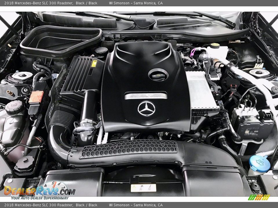 2018 Mercedes-Benz SLC 300 Roadster 2.0 Liter Turbocharged DOHC 16-Valve VVT 4 Cylinder Engine Photo #9