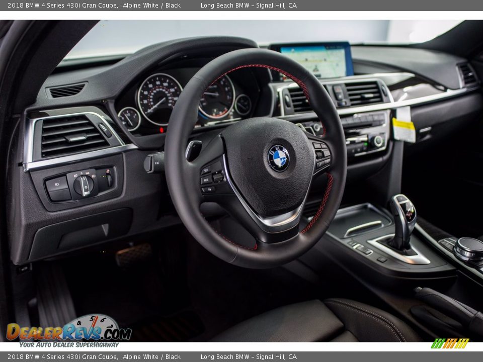 2018 BMW 4 Series 430i Gran Coupe Alpine White / Black Photo #5