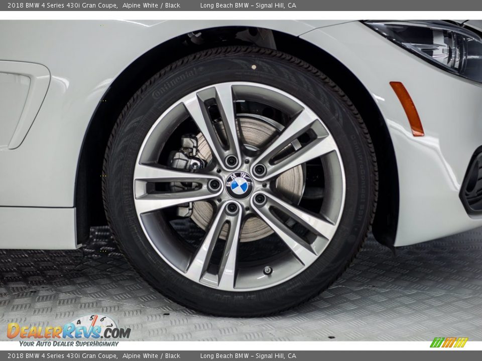 2018 BMW 4 Series 430i Gran Coupe Alpine White / Black Photo #9