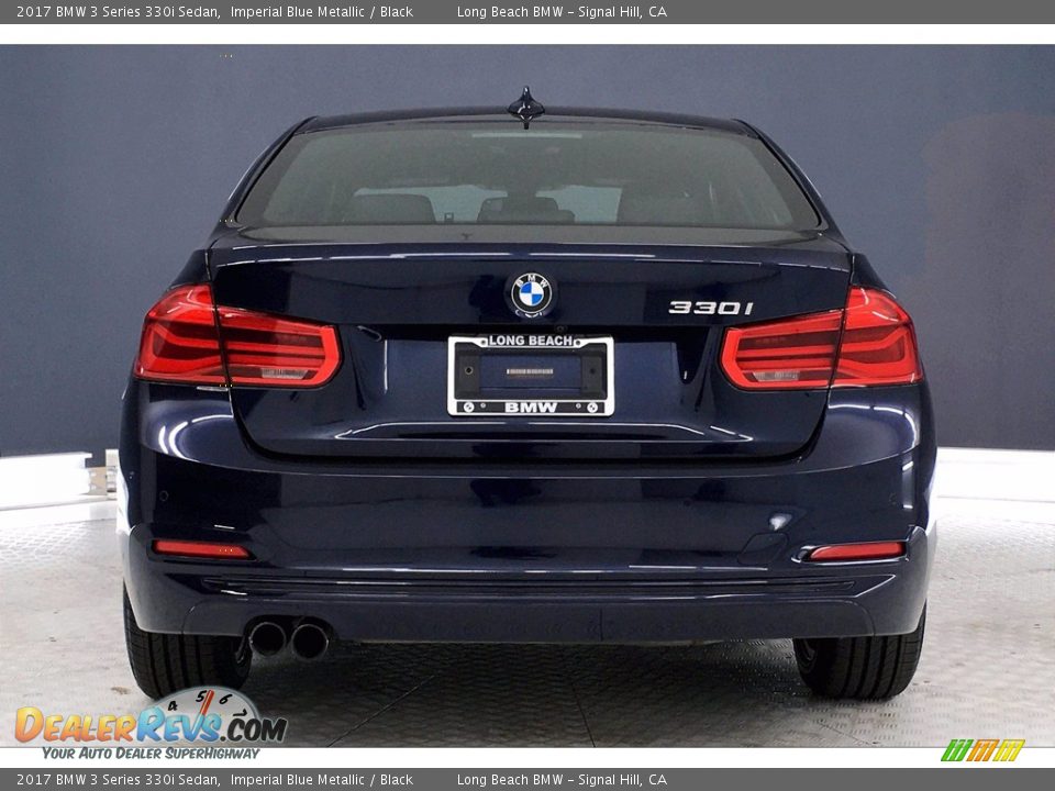 2017 BMW 3 Series 330i Sedan Imperial Blue Metallic / Black Photo #3