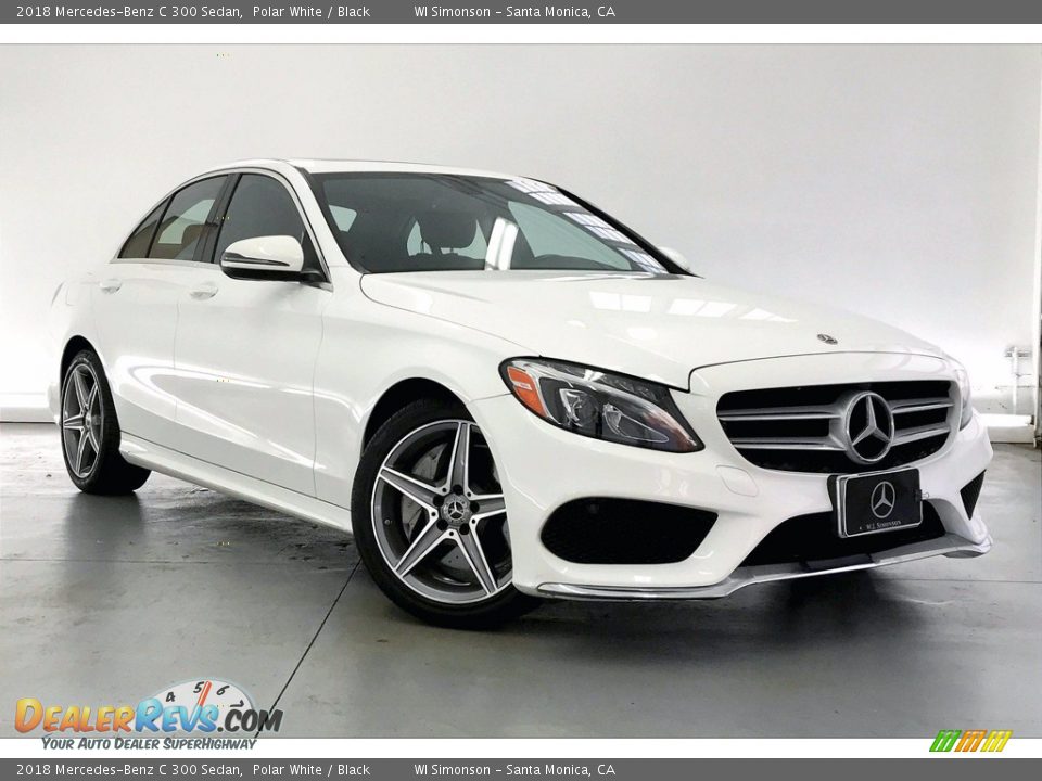 Front 3/4 View of 2018 Mercedes-Benz C 300 Sedan Photo #34