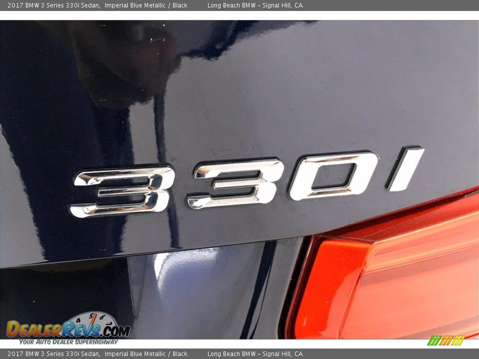 2017 BMW 3 Series 330i Sedan Imperial Blue Metallic / Black Photo #7