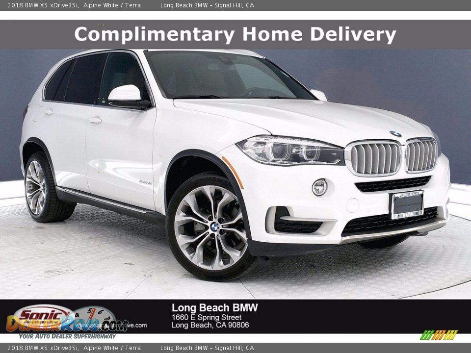 2018 BMW X5 xDrive35i Alpine White / Terra Photo #1