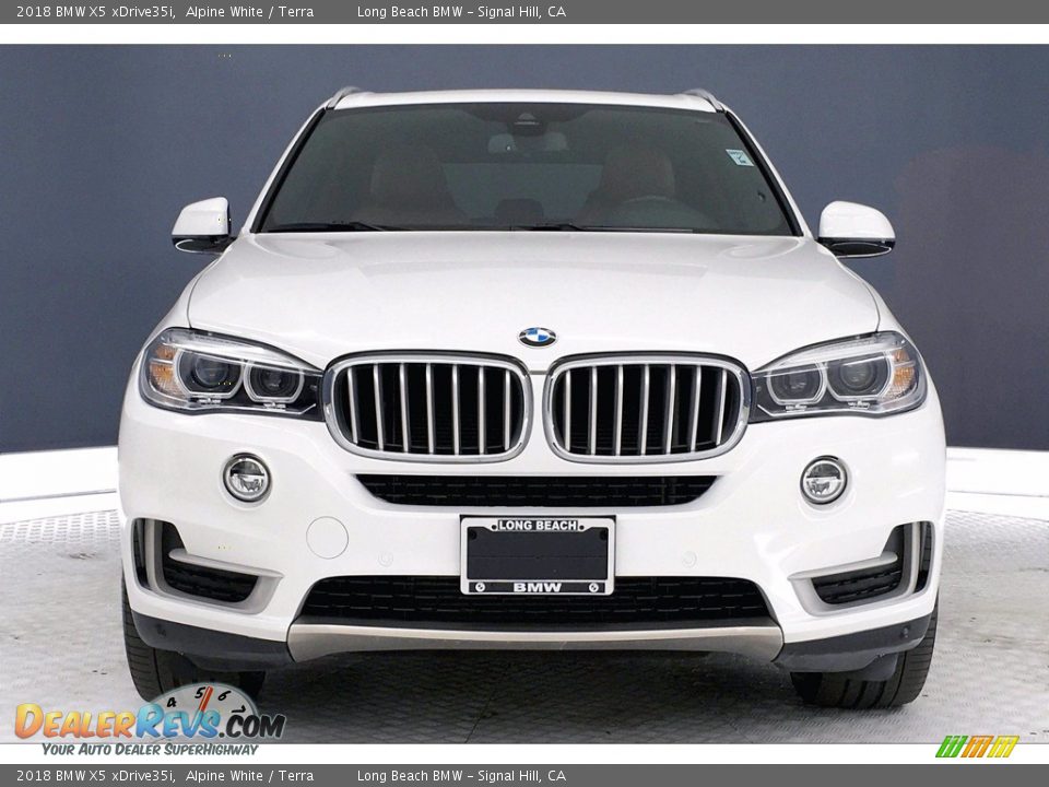 2018 BMW X5 xDrive35i Alpine White / Terra Photo #2