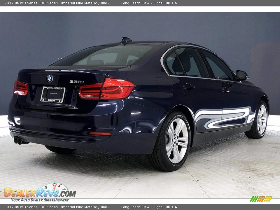 2017 BMW 3 Series 330i Sedan Imperial Blue Metallic / Black Photo #13