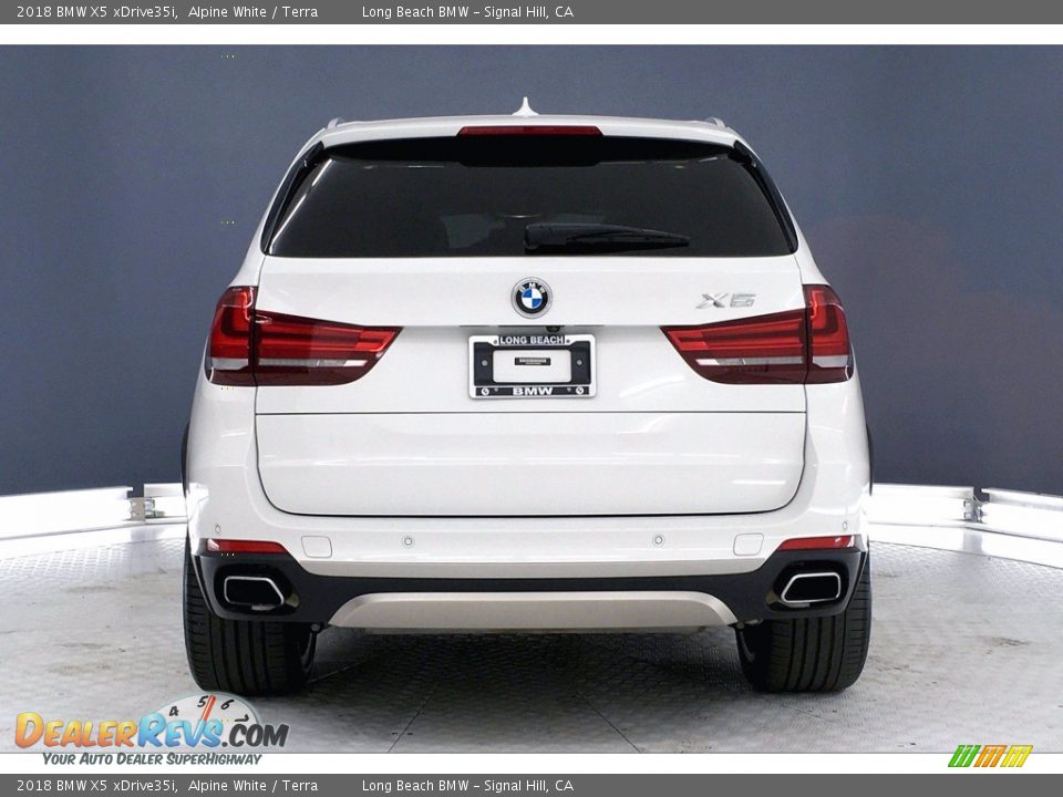 2018 BMW X5 xDrive35i Alpine White / Terra Photo #3