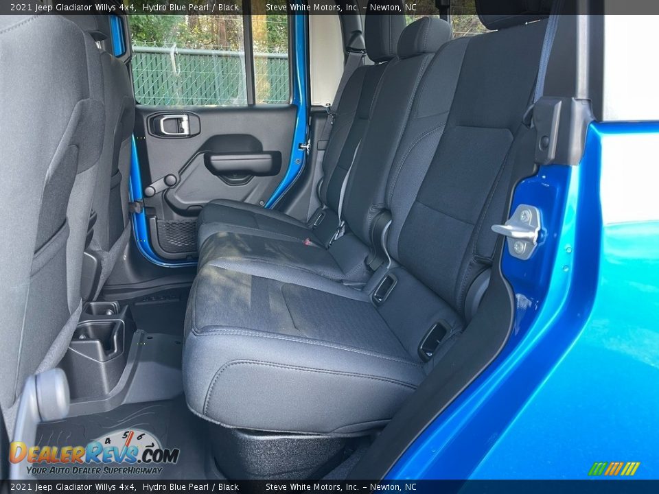 2021 Jeep Gladiator Willys 4x4 Hydro Blue Pearl / Black Photo #14