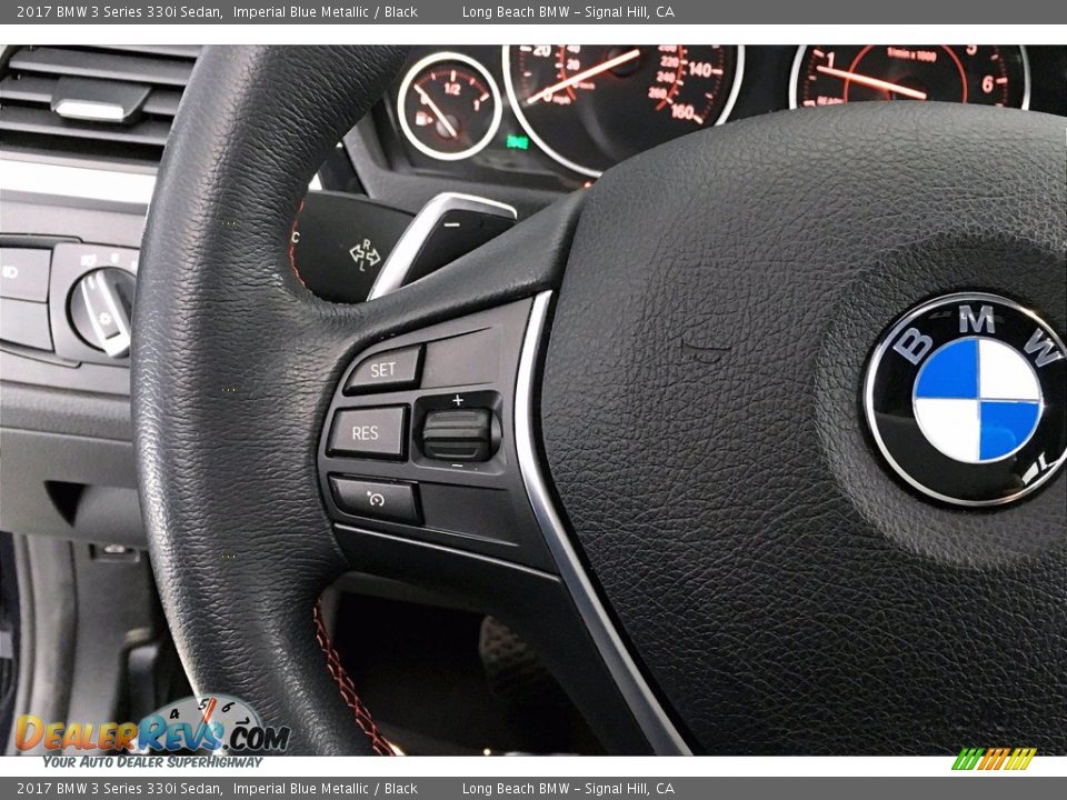 2017 BMW 3 Series 330i Sedan Imperial Blue Metallic / Black Photo #18